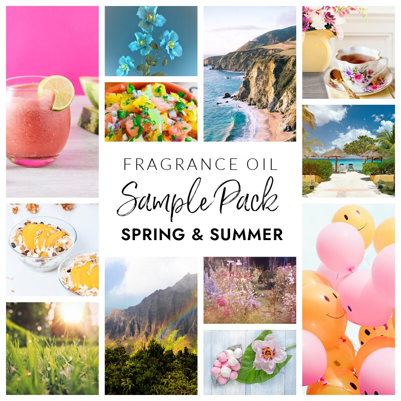 * Spring &#x26; Summer Fragrance Oil Sample Pack