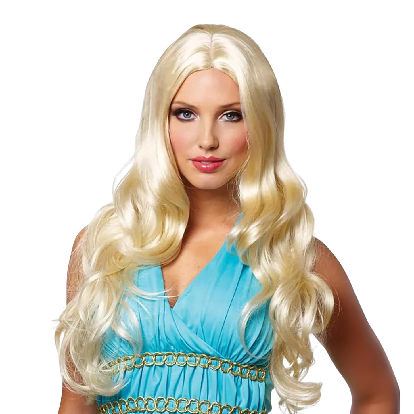 Womens Passion Long Blonde Wigs Female Halloween Costume Womens Passion Long Blonde Wigs Female Halloween Costume