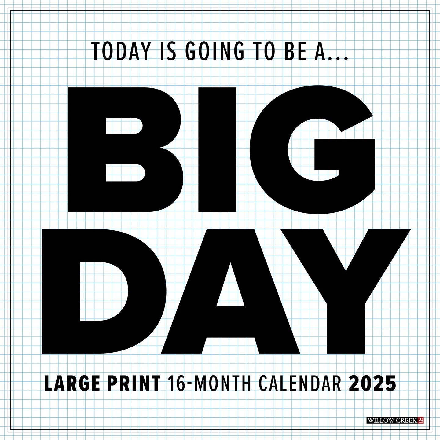 Big Day 2025 Wall Calendar