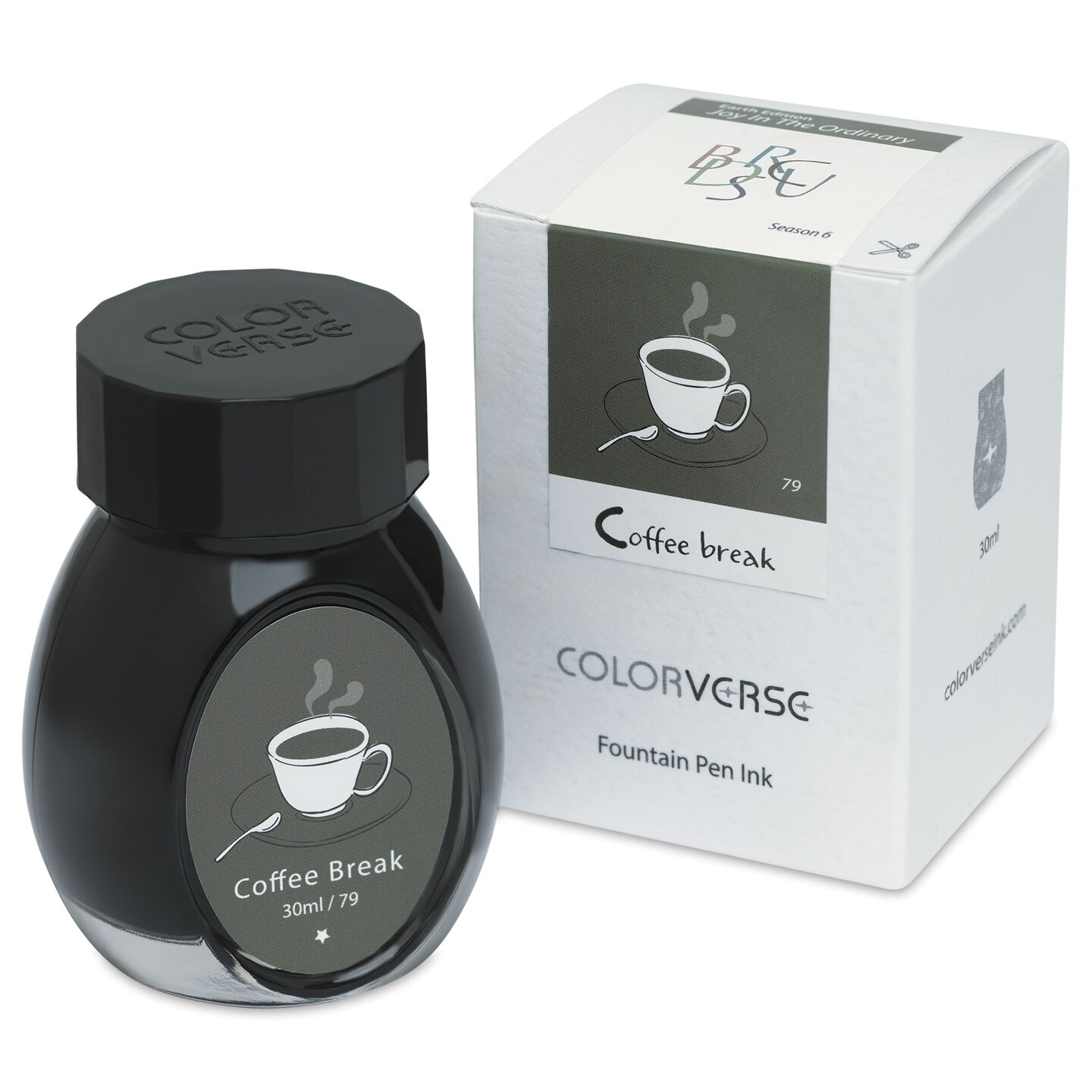 Pen Ink Breakable Colorverse Joy in the Ordinary Fountain Pen Ink - 79 Coffee Break, 30 ...