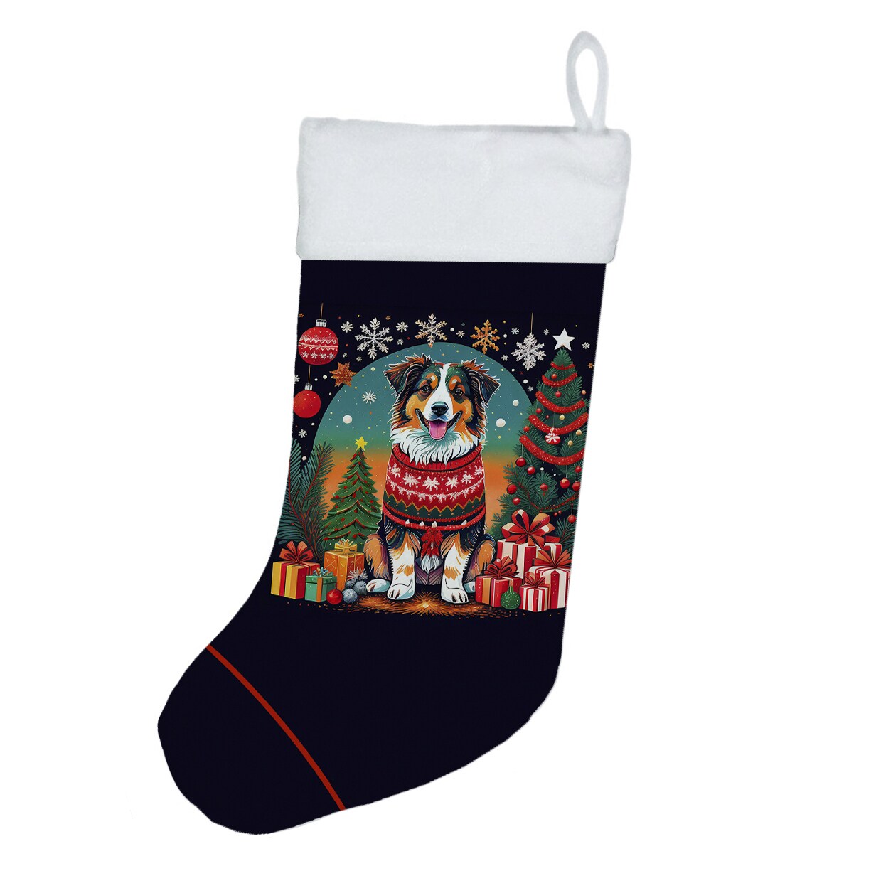Australian Shepherd Christmas Christmas Stocking