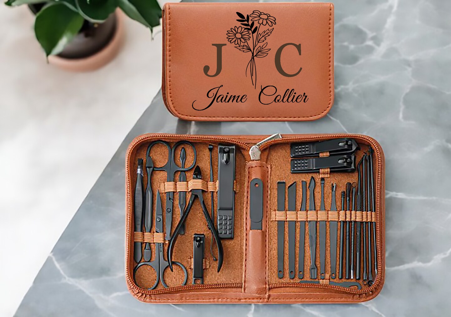 Grooming Set-26 Piece Manicure set -Personalized Manicure Set