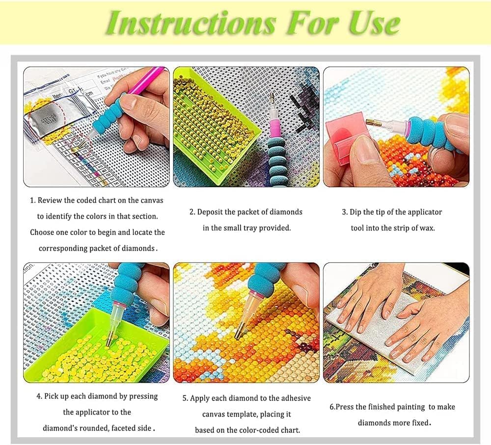 4 Pack Thanksgiving Diamond Art Kits for Adults Beginners,Scarecrow Ghost Fall Pumpkin(12X12 inch)