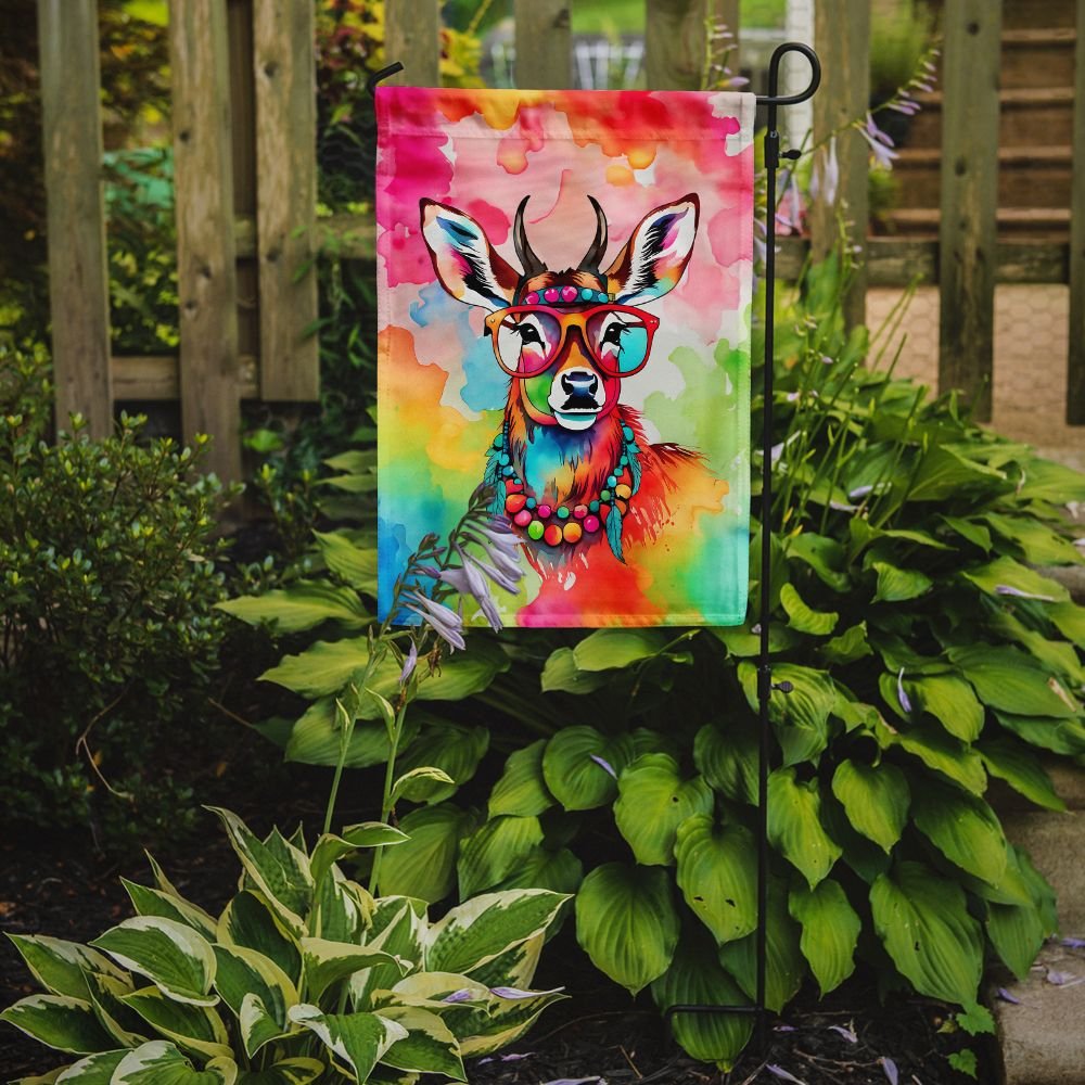 Edge Collections - 11.25" x 15.5" - Multicolor - Garden Deer Artwork - 1 Piece