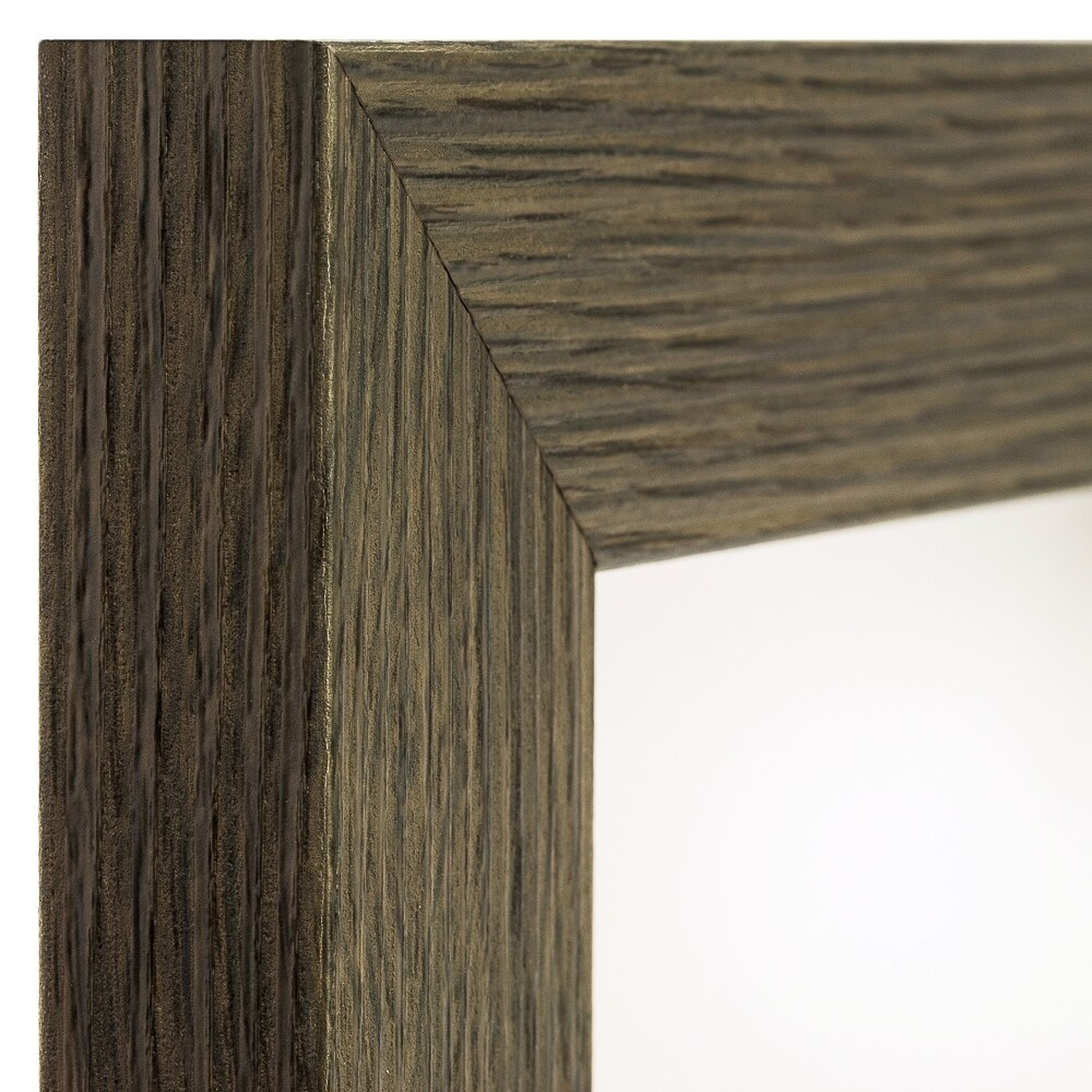 24x30 Picture Frame, Bauhaus 125 1.25 Inch Faux Wood MDF Moulding, Wall Display for Art, Posters, or Photos by wallsthatspeak