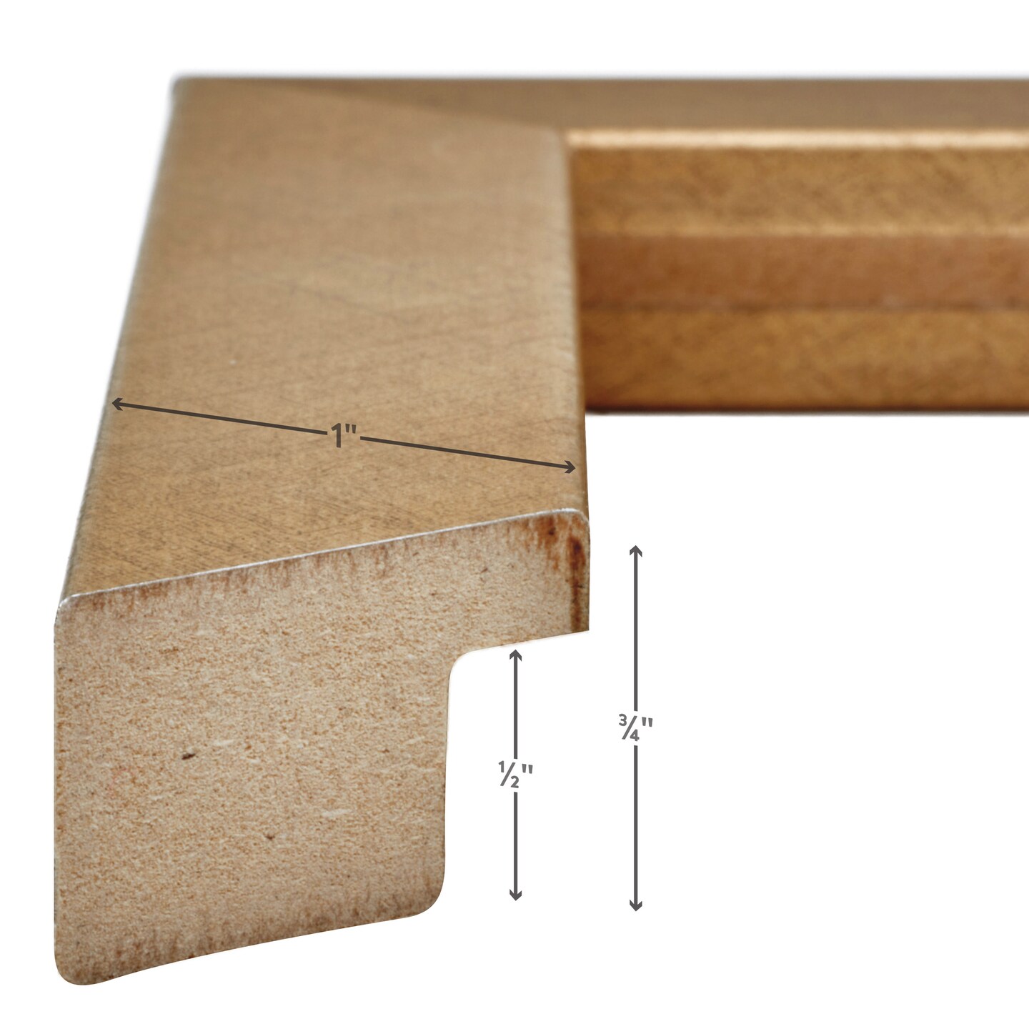 24x36 Picture Frame, Essentials 1 Inch MDF Moulding, Wall Display Frame for Art, Posters, or Photos by wallsthatspeak