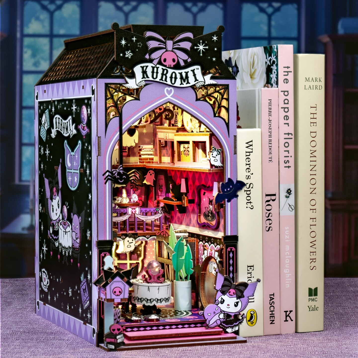 Kuromi&#x2122; Spooky House - DIY Book Nook Kit