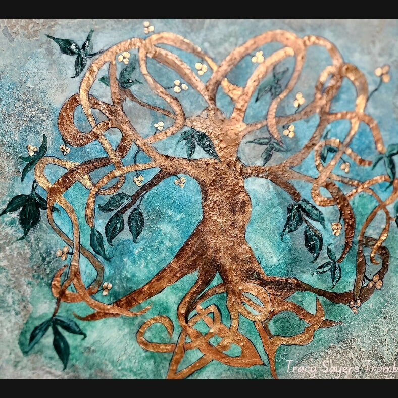 Tree Of Life by Helena Kearns - Decoupage and Art Paper (Medium - 18x24 inches)