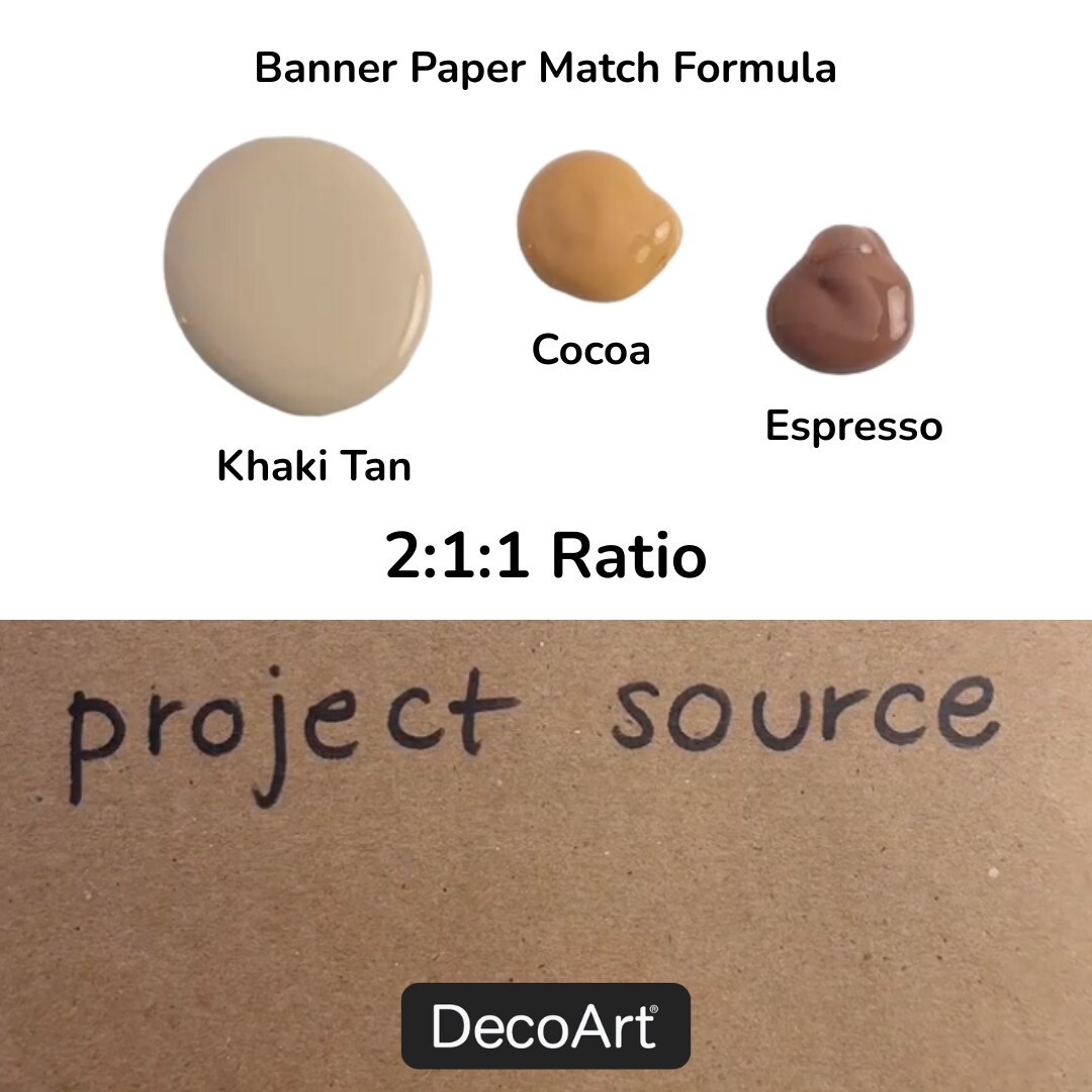 DecoArt Americana Banner Painting Neutral Color Acrylic Paint Set – 8 Matte Classic Shades