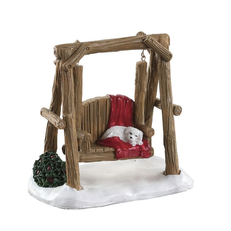 LEMAX Rustic Log Swing #84363