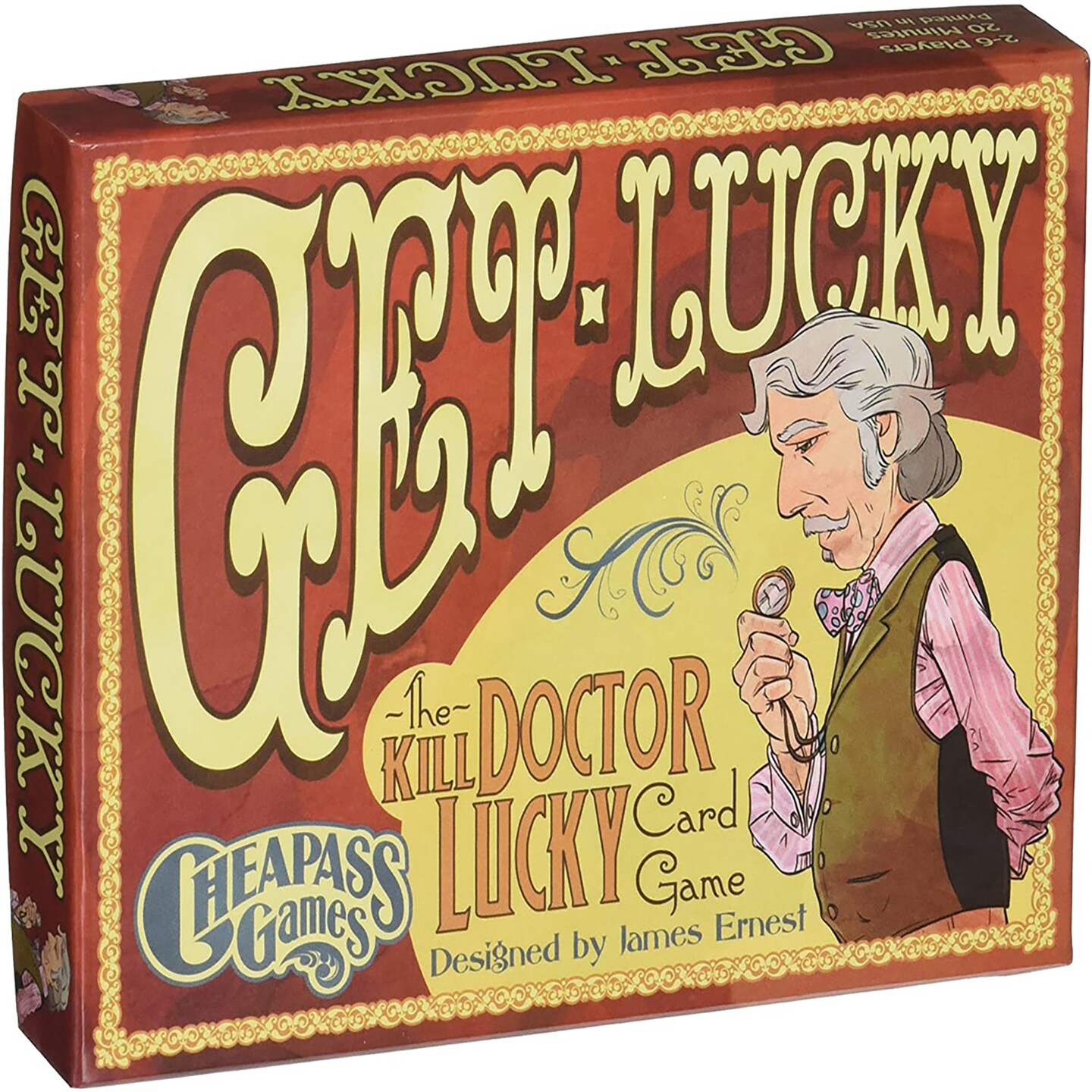 Get Lucky: The Kill Doctor Lucky - Card Game - Ages 12+, 2-6 Players