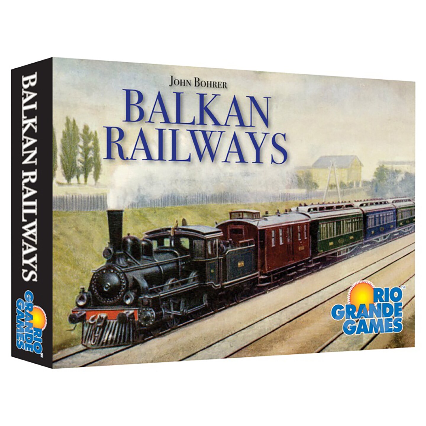 Balkan Railways - Rio Grande Games, Train Board Game, Wealth Building Stategy, Ages 14+, 3-5 Players, 45-90 Min