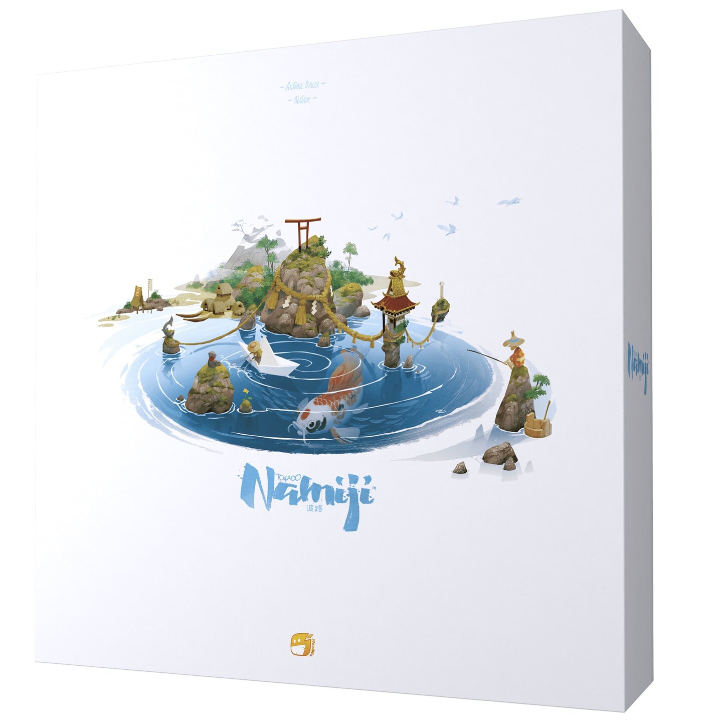 Namiji - Funforge, Take To The Sea &#x26; Discover The Costal Marvels Of Feudal Japan, Exploration Board Game, Ages 8+