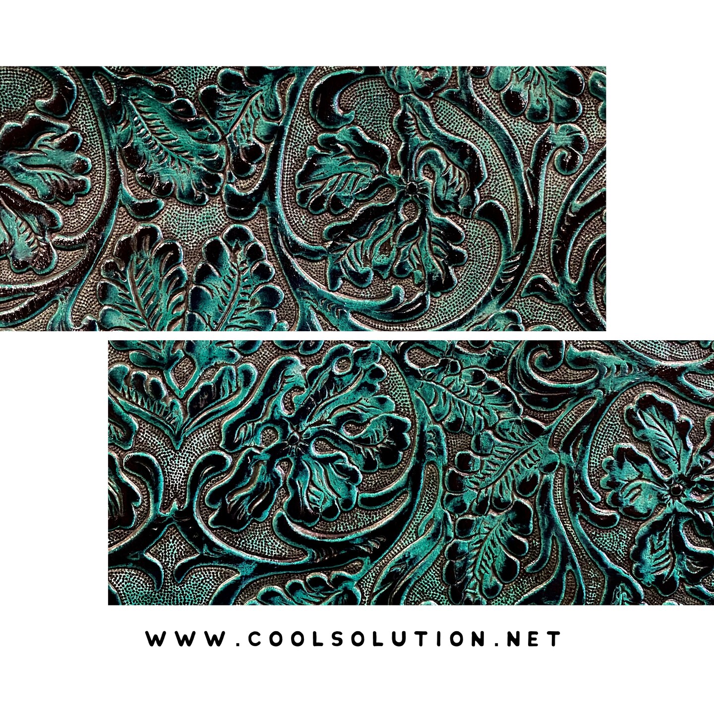Quality Embossed Leather Sheets - Cowboy Tool Indigo- Perfect for Stylish DIY Projects, Vibrant Colors for Unique Creat 367146133180153856