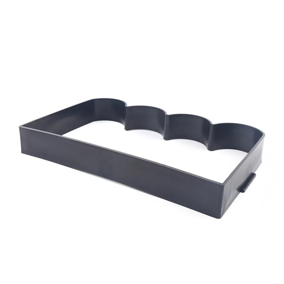 Garden Stone Fence Forming Maker Concrete Brick Plastic Mold DIY Path Mold
