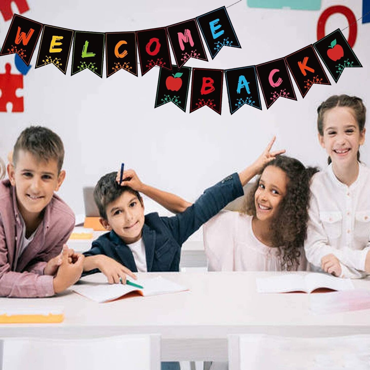 Welcome Back Banner School Decorations