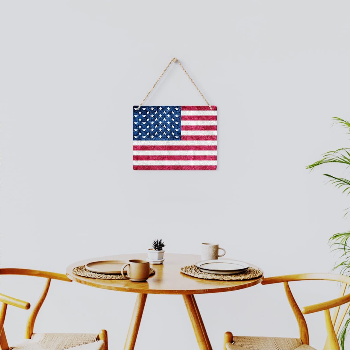Patriotic American Flag Wall Decor