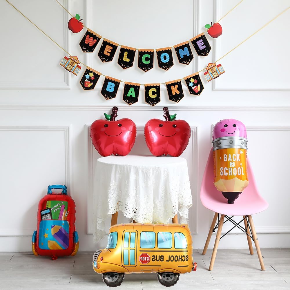 Back To School Mylar Balloons Set