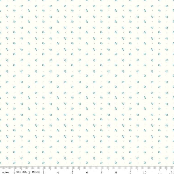 Clover in Cottage (c9711-cottage) | Bee Backgrounds | Lori Holt | Riley Blake