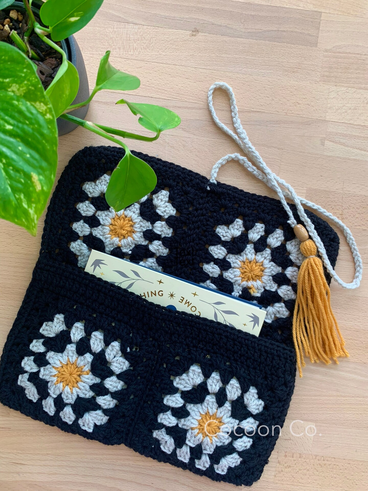 Crochet Handmade Book Journal Sleeve Cover | MakerPlace by Michaels