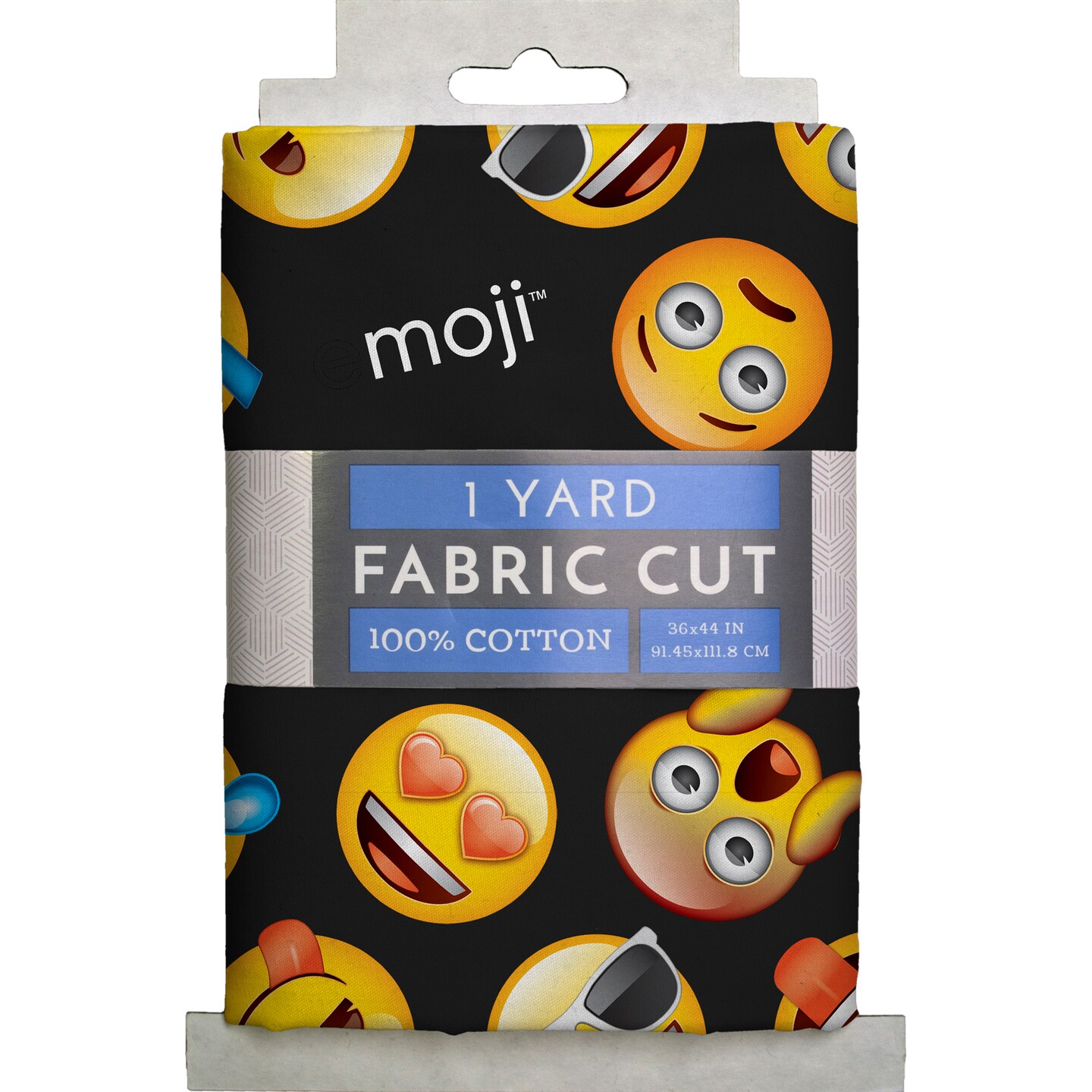 DAVID TEXTILES CLASSIC EMOJI COTTON 1 YD CUT