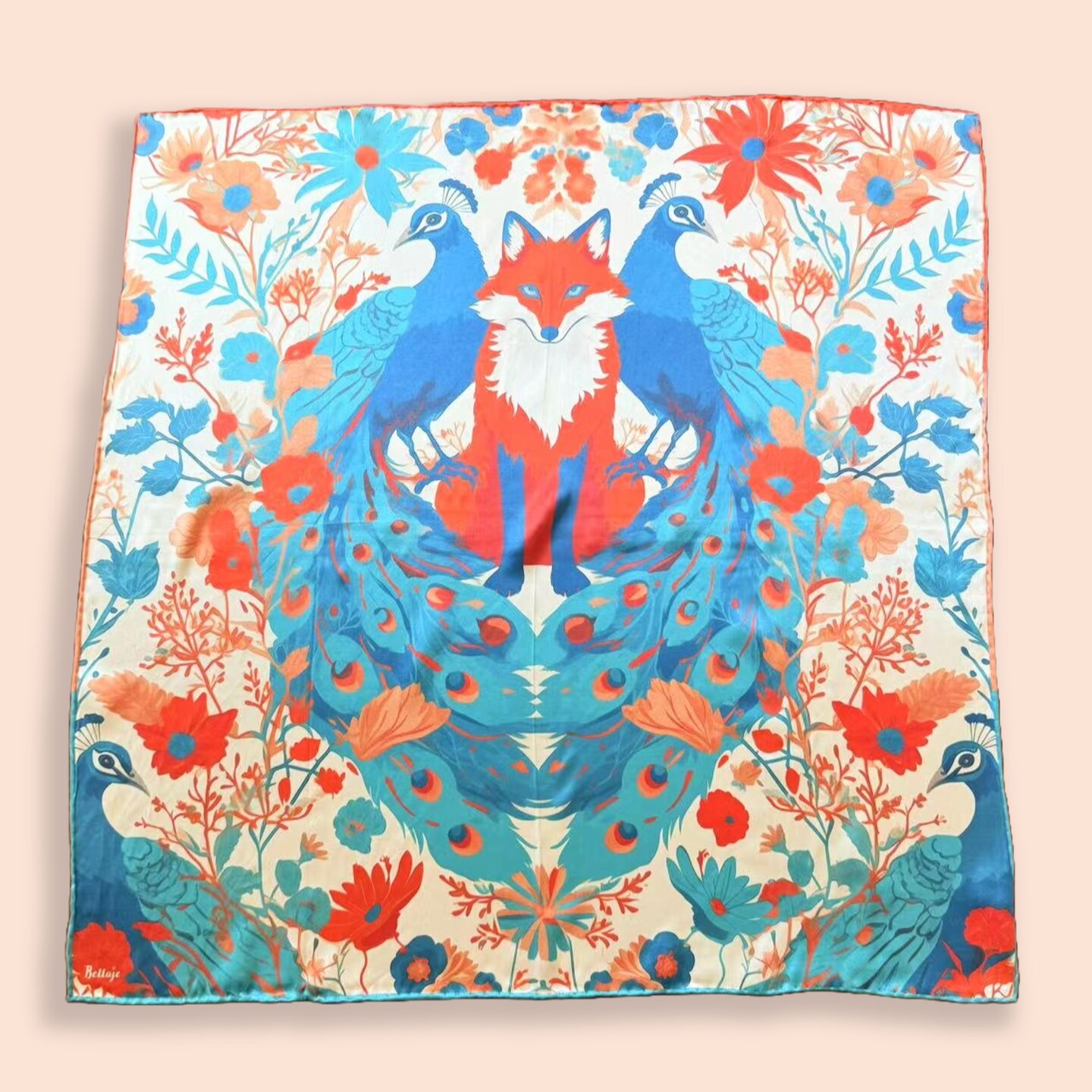 小物 Mame Hand Printed Rectangle Silk Scarf jlouisjaneJapaneseorchidWO_1_1