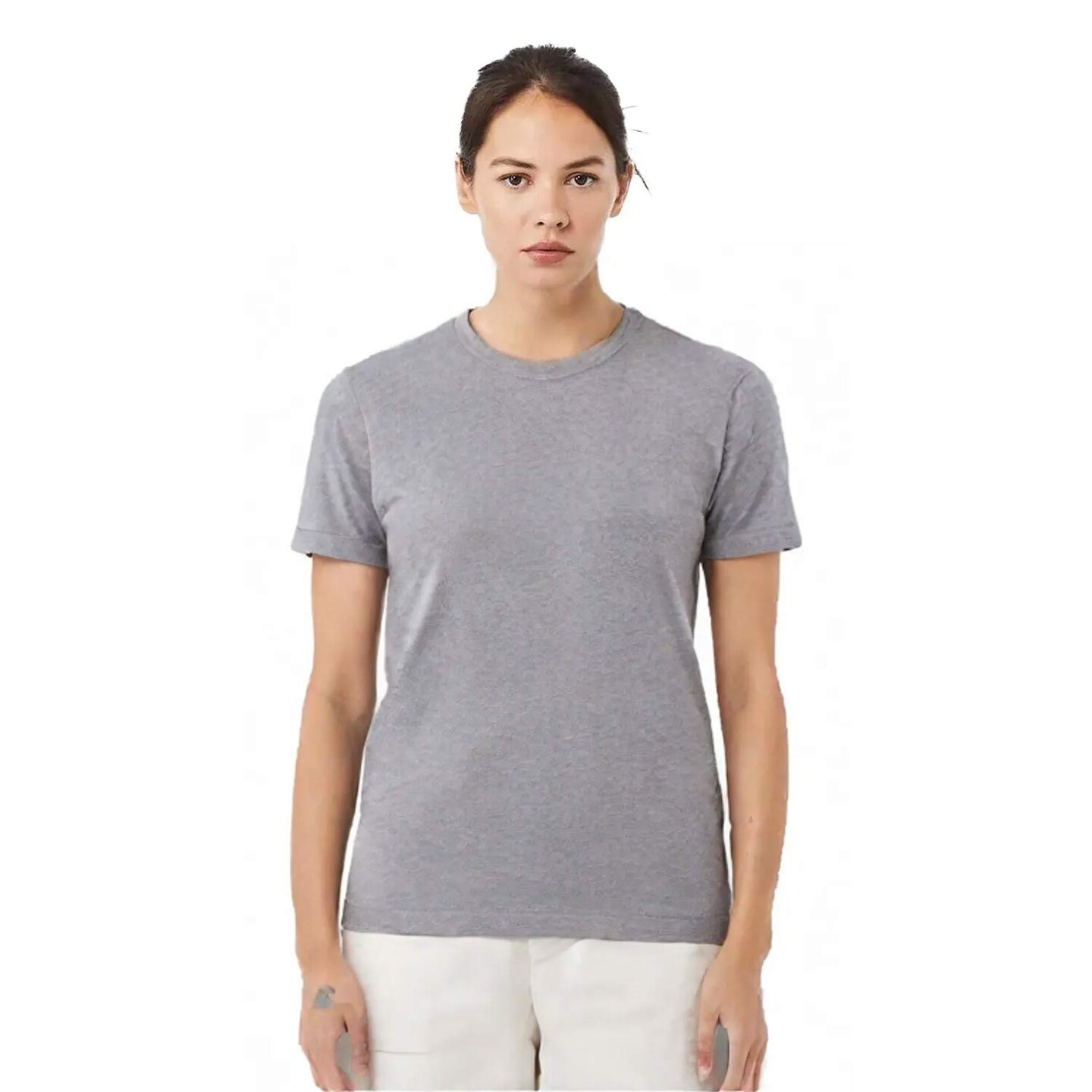 BELLA+CANVAS Men’s Triblend Crewneck Short Sleeve T-Shirt for Summer Wear, Casual Style & Lightweight Everyday Tee
