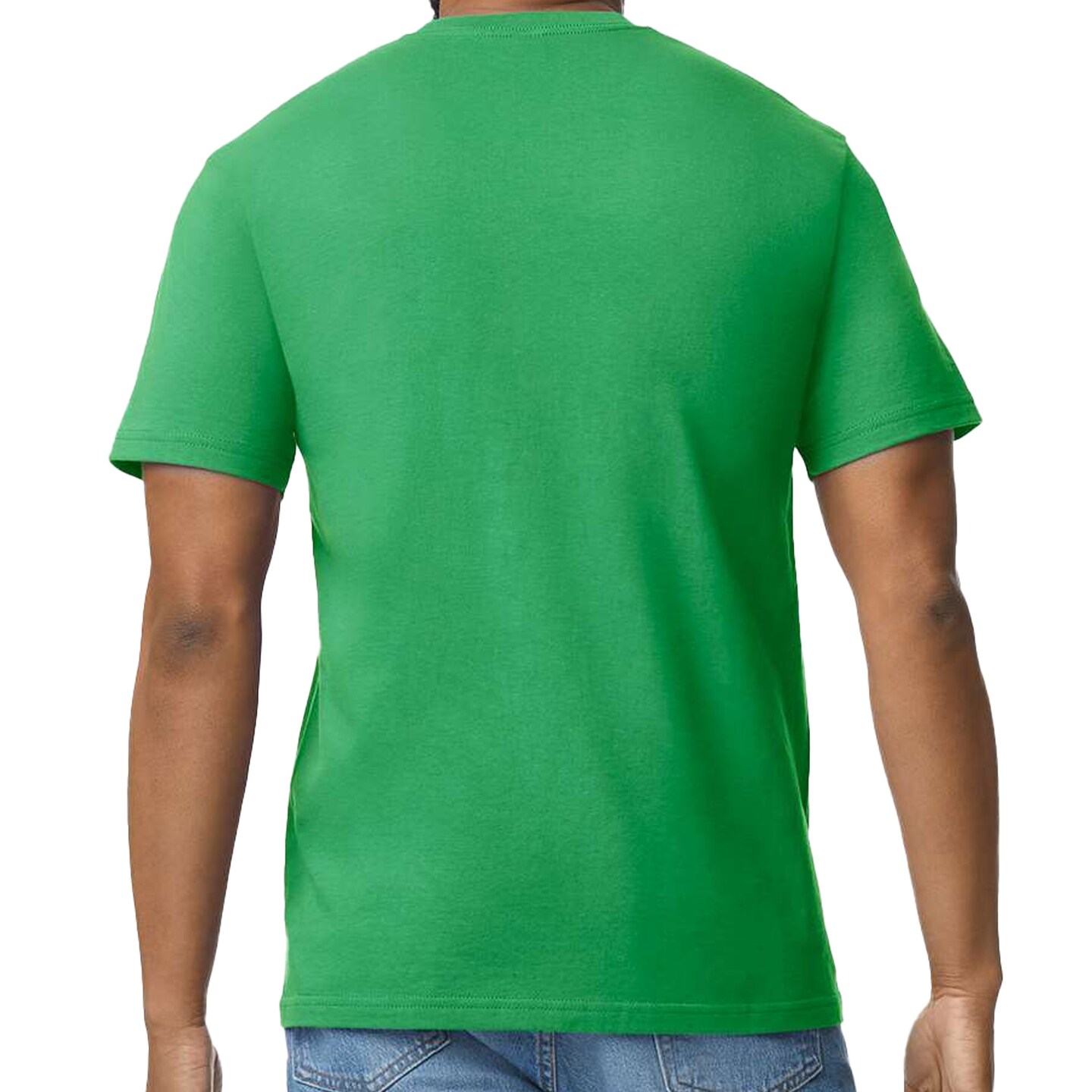 Gildan Unisex Irish Green Softstyle T-Shirt Blanks for Printing, Personalization & Handmade Projects