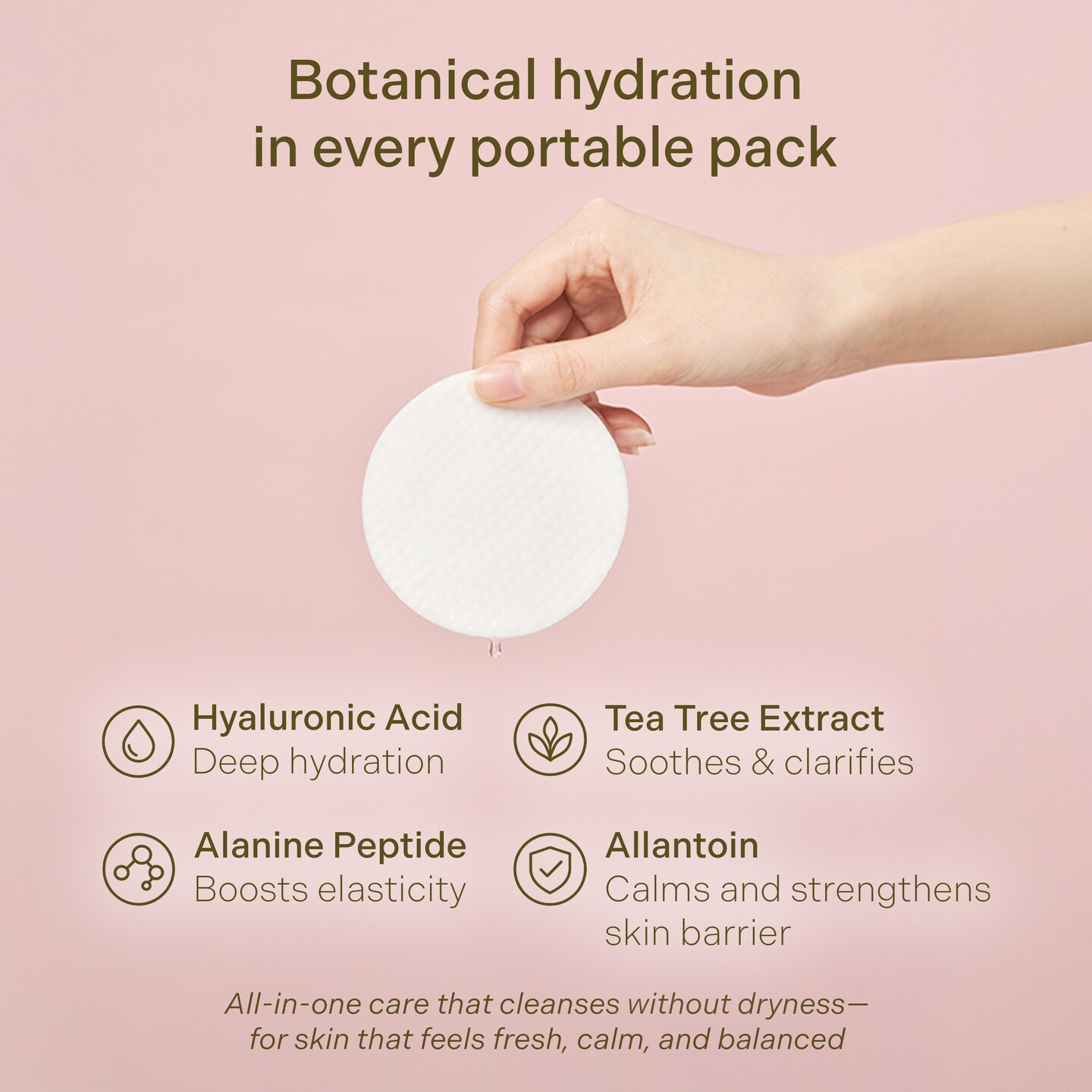 Soonsoojaa Portable One-Step Water Cleansing Pad 2pads(8ml) x 10ea (20pads)