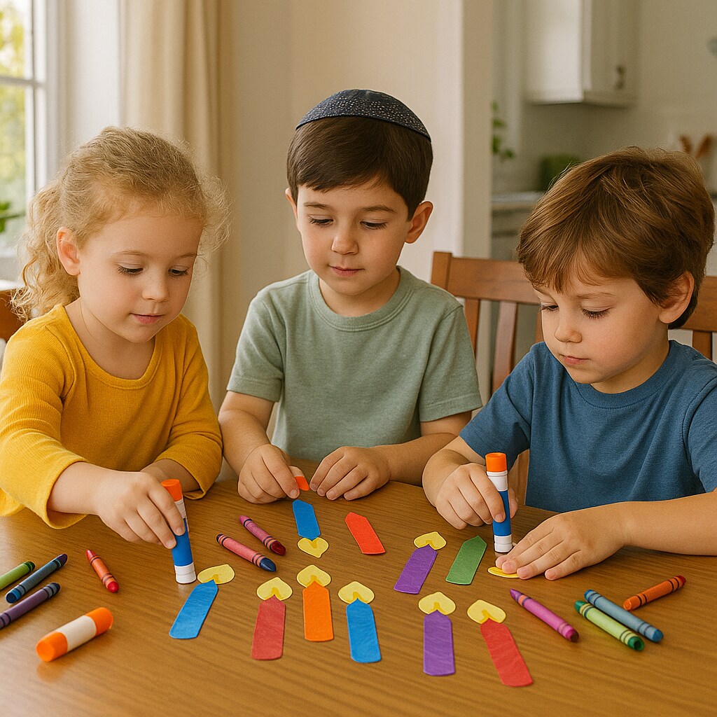 Large Candle Cutouts 5" – 20 Pack | Bright Flame Craft Shapes for Holiday & Classroom Projects