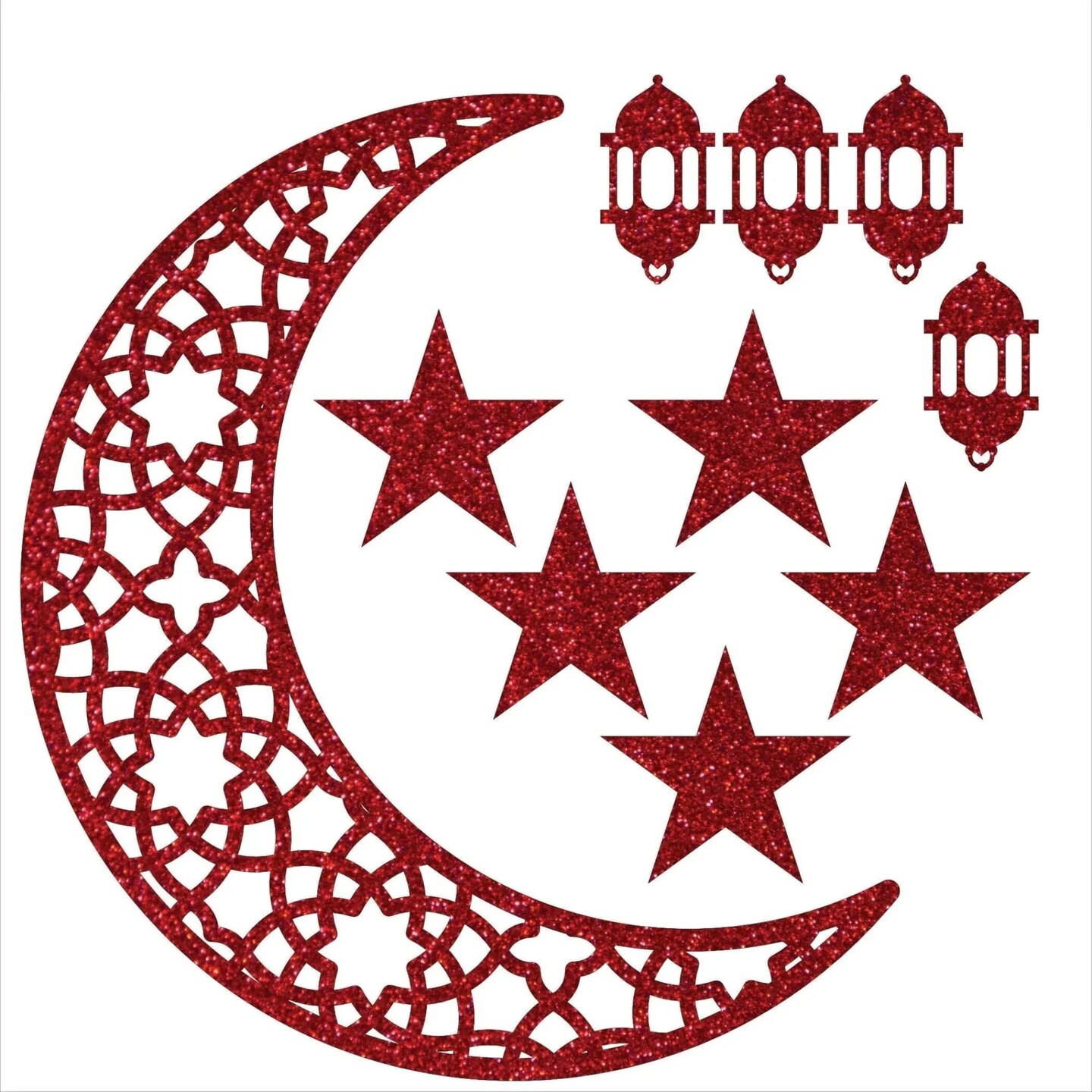Moon Cutout for Backdrop, Eid Decoration, Moon Centerpiece Cut Out, Moon Cutout, Eid Mubarak, Eid Moon Stars, Eid Stars