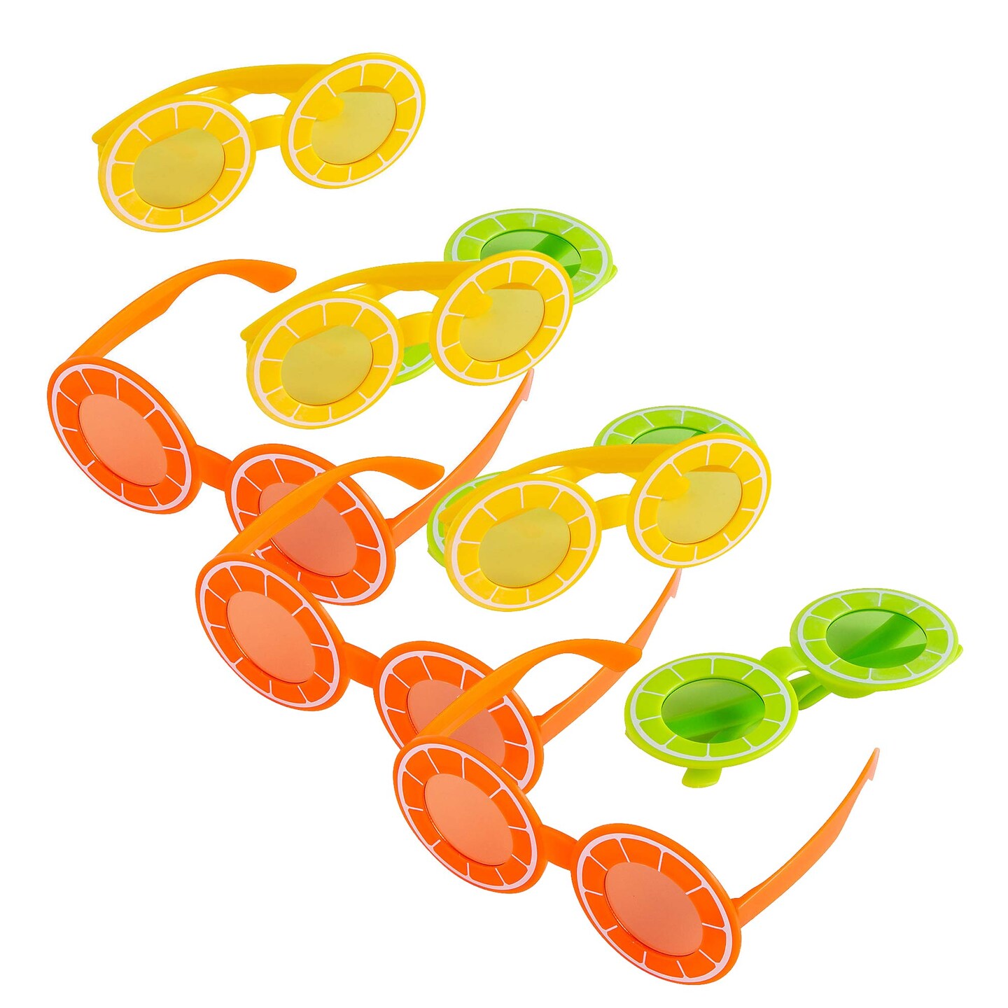 Citrus Fruit Sunglasses 12 Pieces