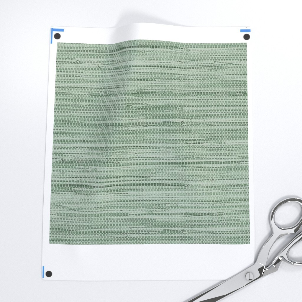 Sage Green Simple Coastal Nautical Neutral Custom Removable Wallpaper by Spoonflower Peel & Stick Wallpaper 2FT Wide