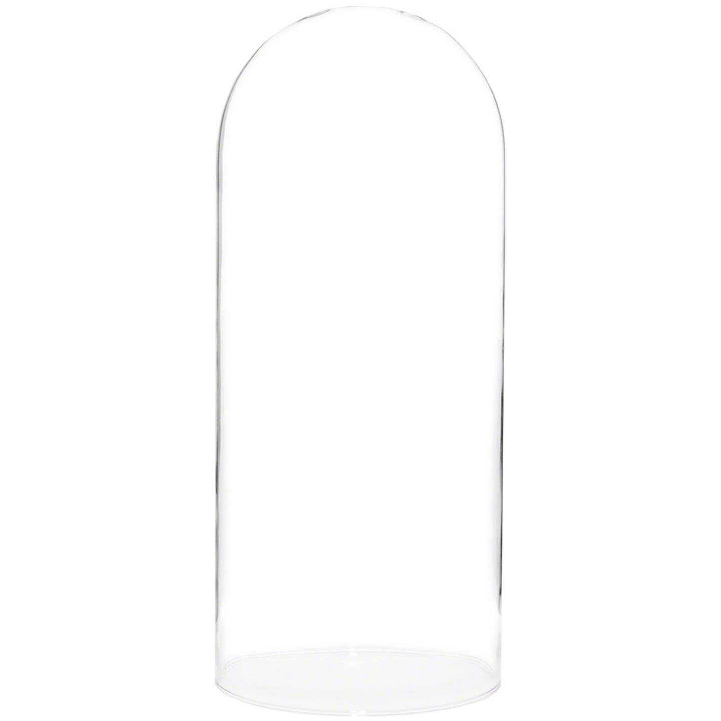 Plymor 5.5&#x22; x 13&#x22; Glass Display Dome Cloche