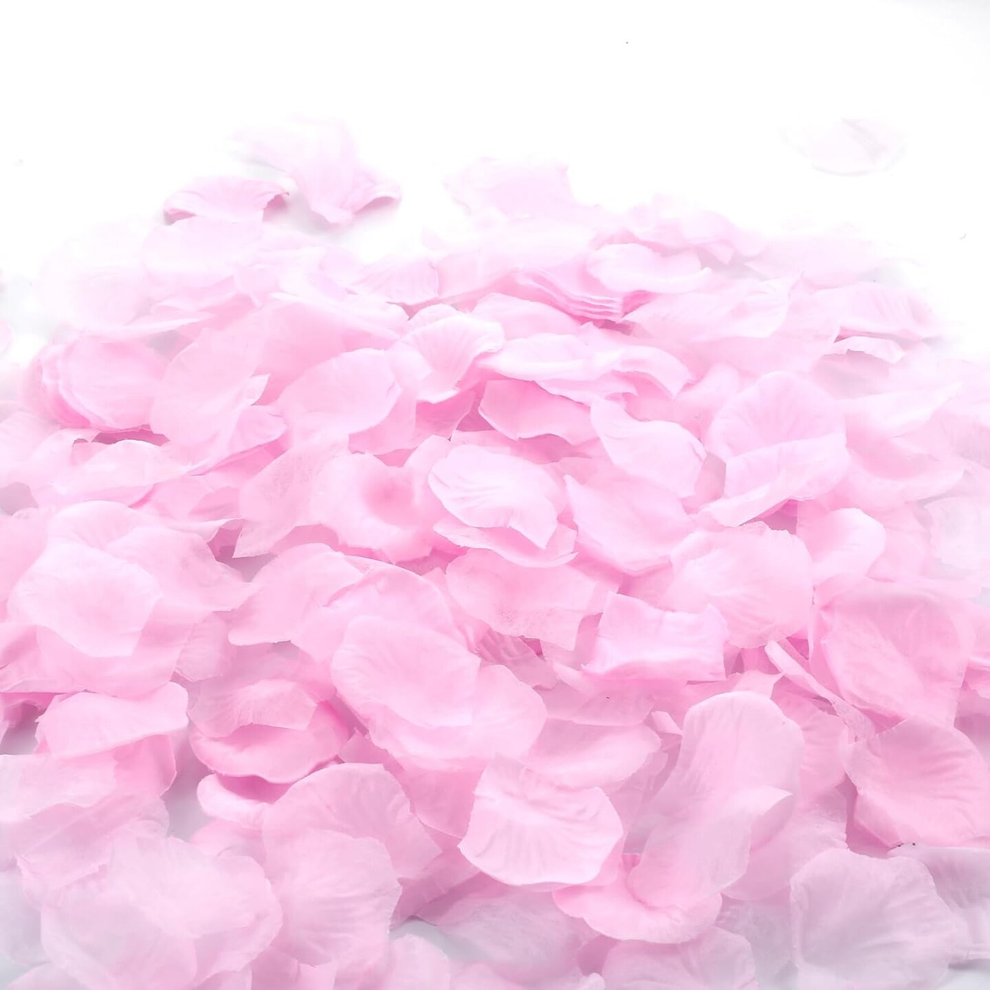 2000 Pcs Pink Rose Petals, Fake Rose Petals Artificial Rose Petals for Valentines Wedding Proposal Flower Girl Basket Flower Petals to Throw at Wedding Anniversary Decorations