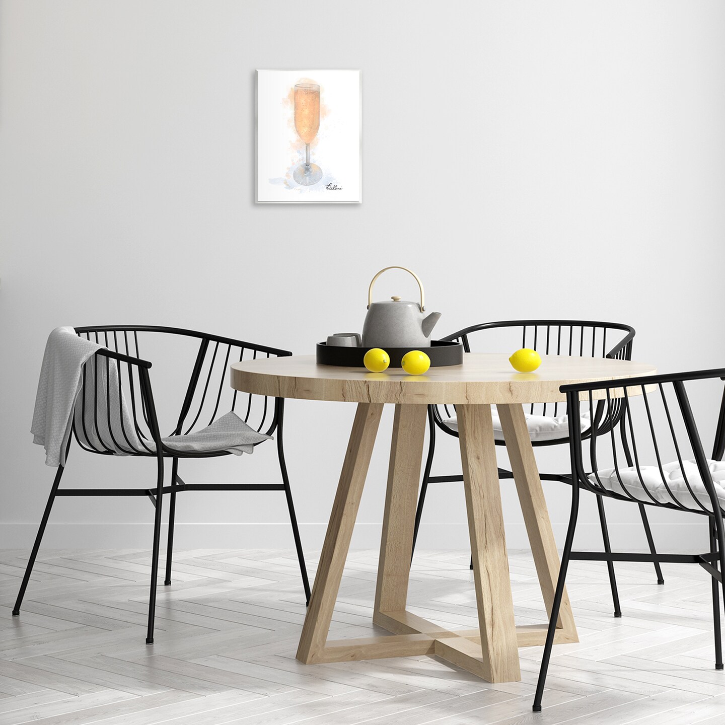 Stupell Industries Gleaming Bellini Glass Wall Plaque Design by Matthew Piotrowicz