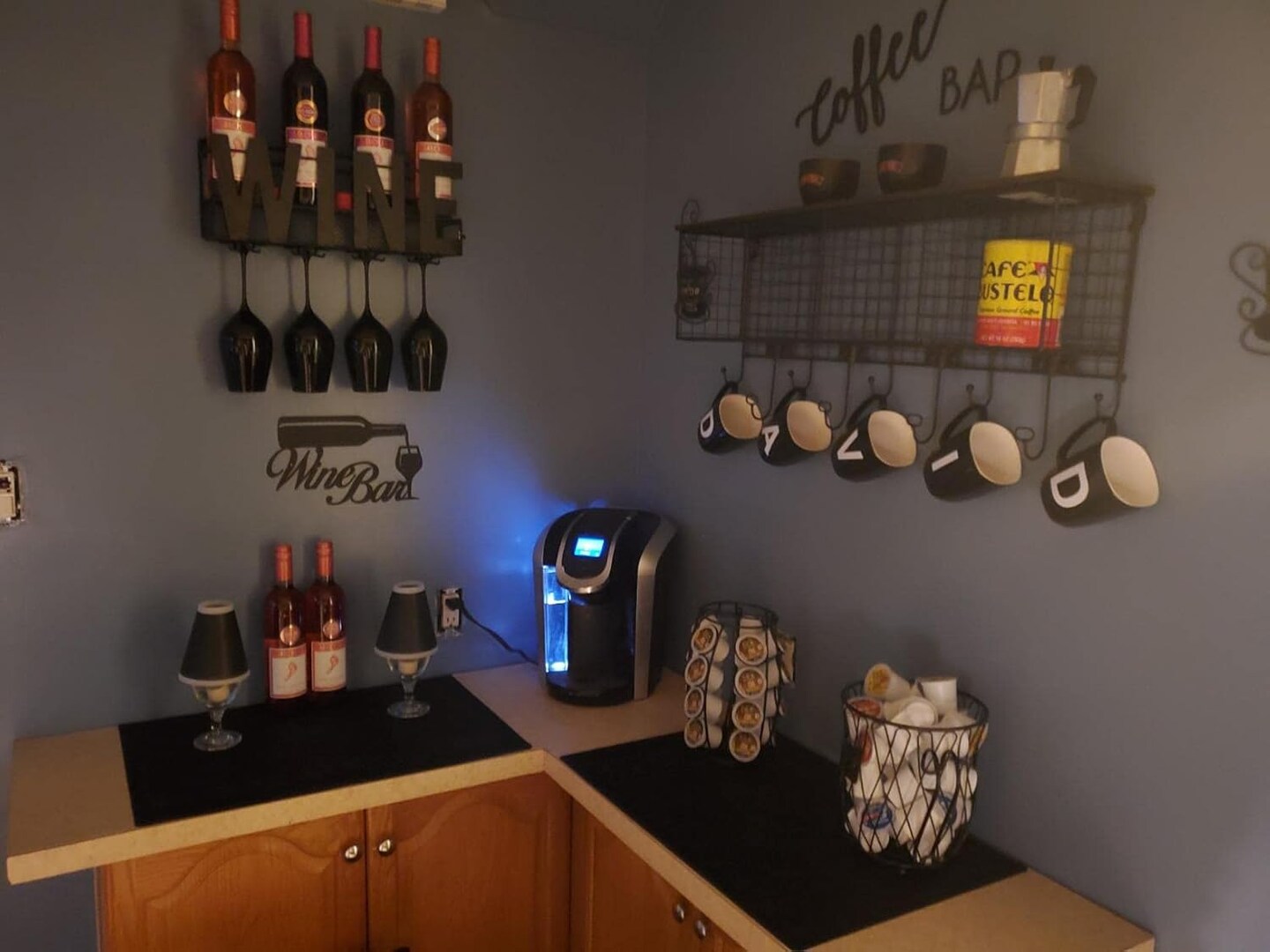 Flexible Silicone Placemat Non Slip Waterproof Heat Resistant Dinner Table Grey 1 pcs