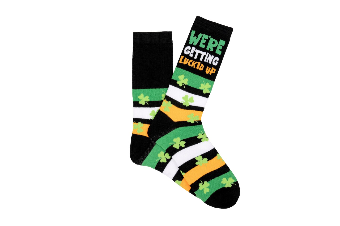 Everything Legwear St. Patrick&#x27;s Day Getting Lucked Up Crew Sock