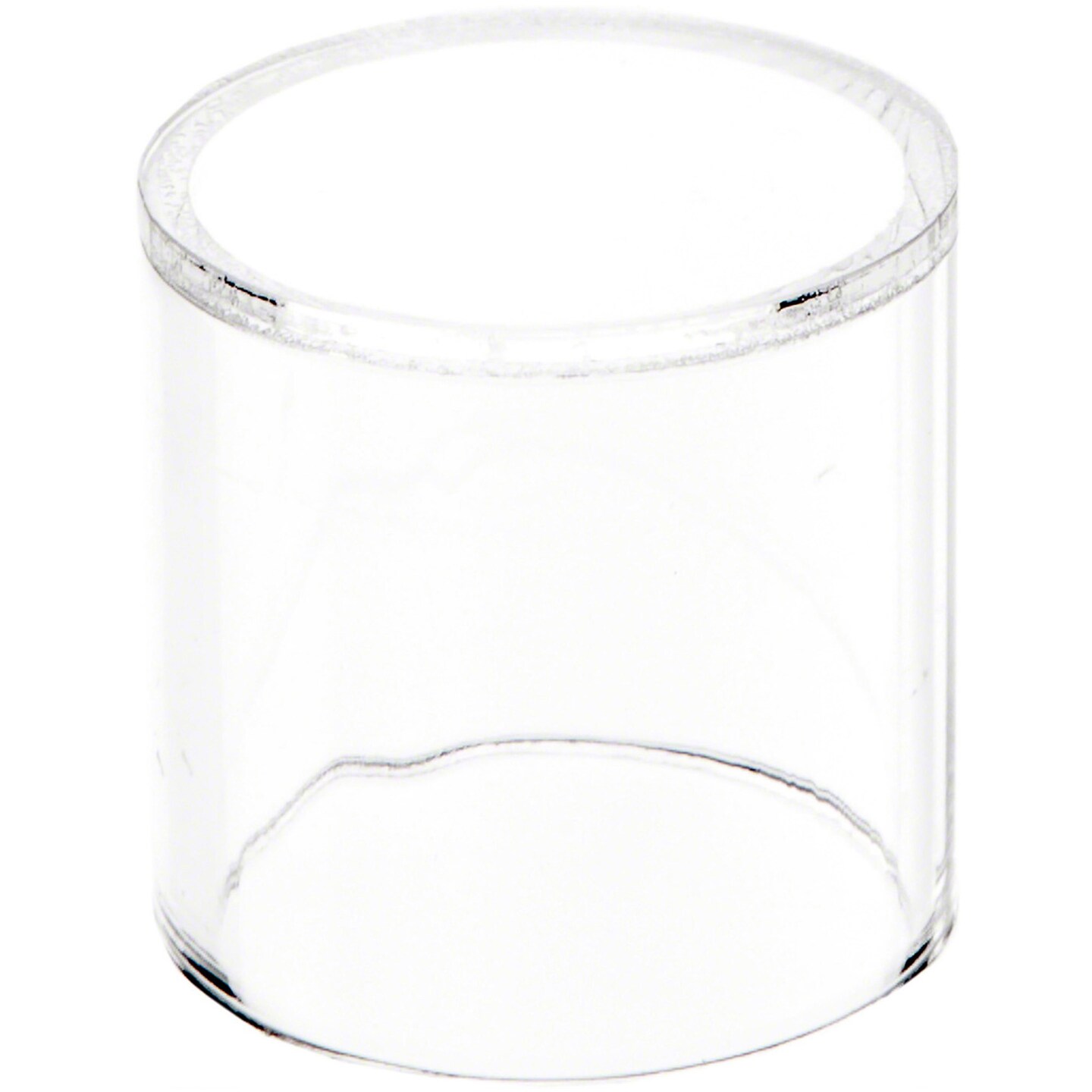 Plymor Clear Acrylic Round Cylinder Display Riser, 2&#x22; H x 2&#x22; D