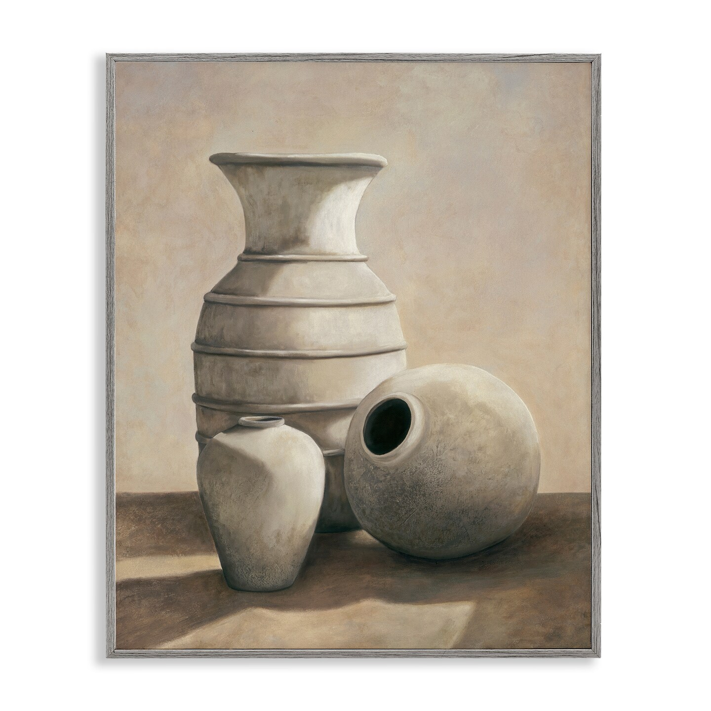Stupell Industries Traditional Vessels Still Life Framed Giclee Design by Andr&#xE9; Mazo