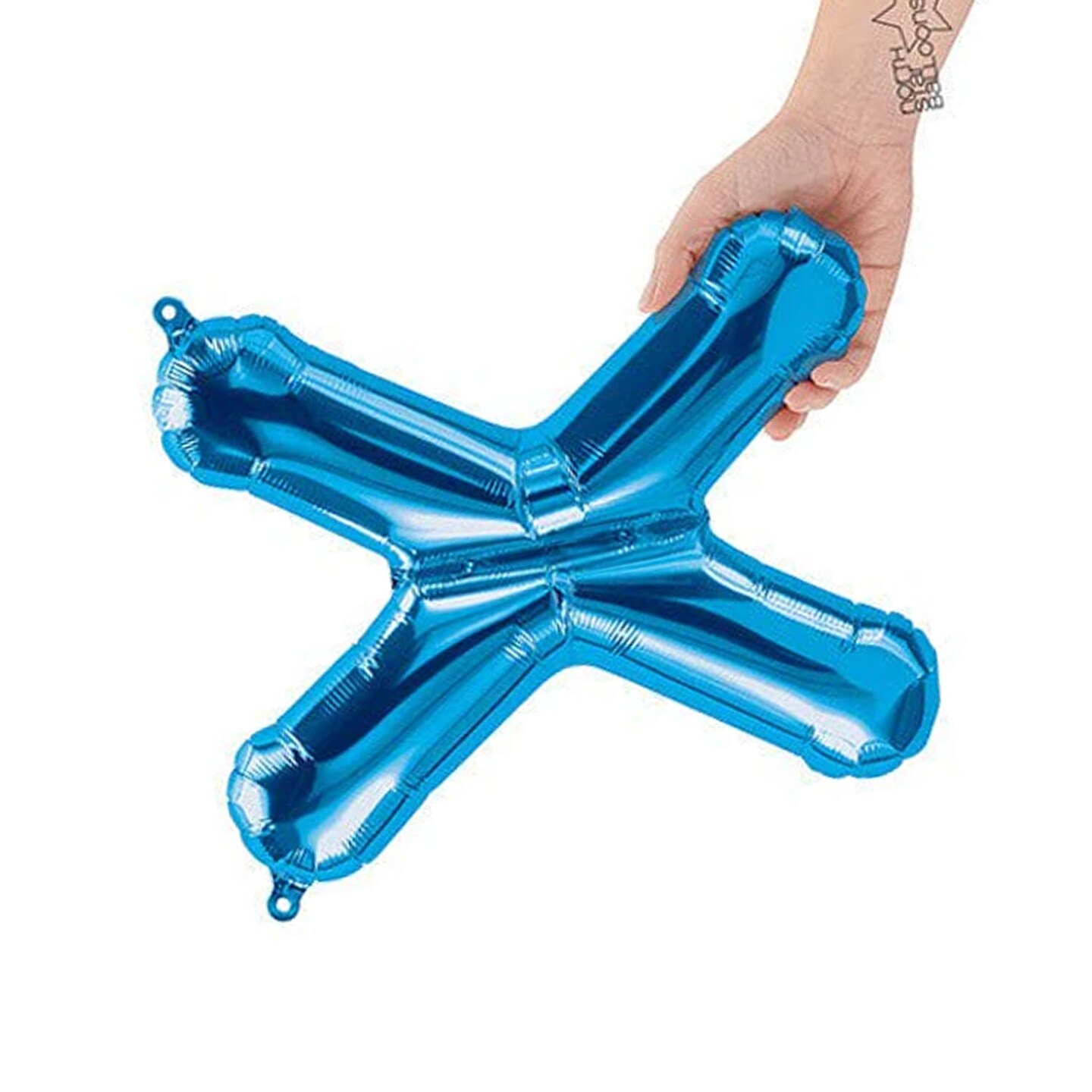 NorthStar Balloons&#xAE; 16 Inch Letter X Blue Air Fill Only