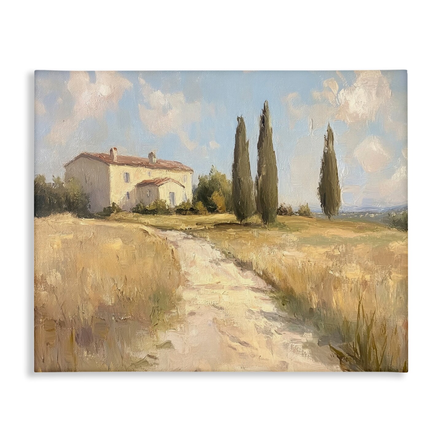 Stupell Industries Country Villa Path Canvas Design by Petal Prints Design
