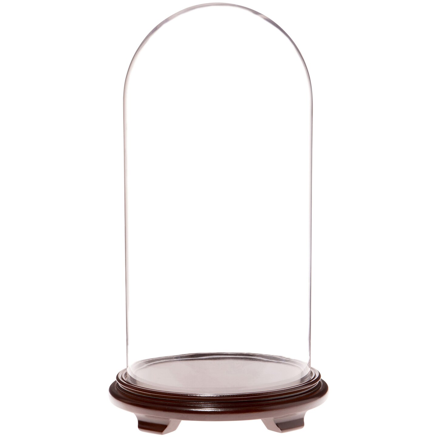 Plymor 11.75&#x22; x 23&#x22; Glass Display Dome Cloche