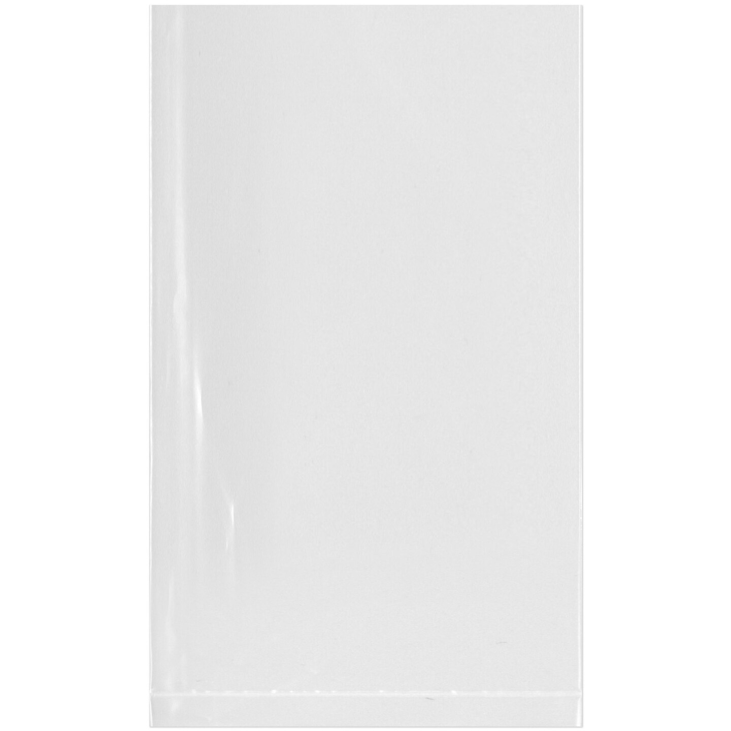 Plymor 3&#x22; x 5&#x22;, 3 Mil Flat Open Clear Plastic Poly Bags