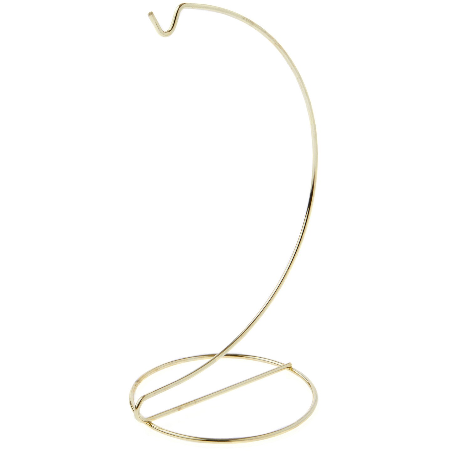 Plymor Simple Gold Ornament Stand, 9&#x22; H x 3.75&#x22; W x 3.75&#x22; D