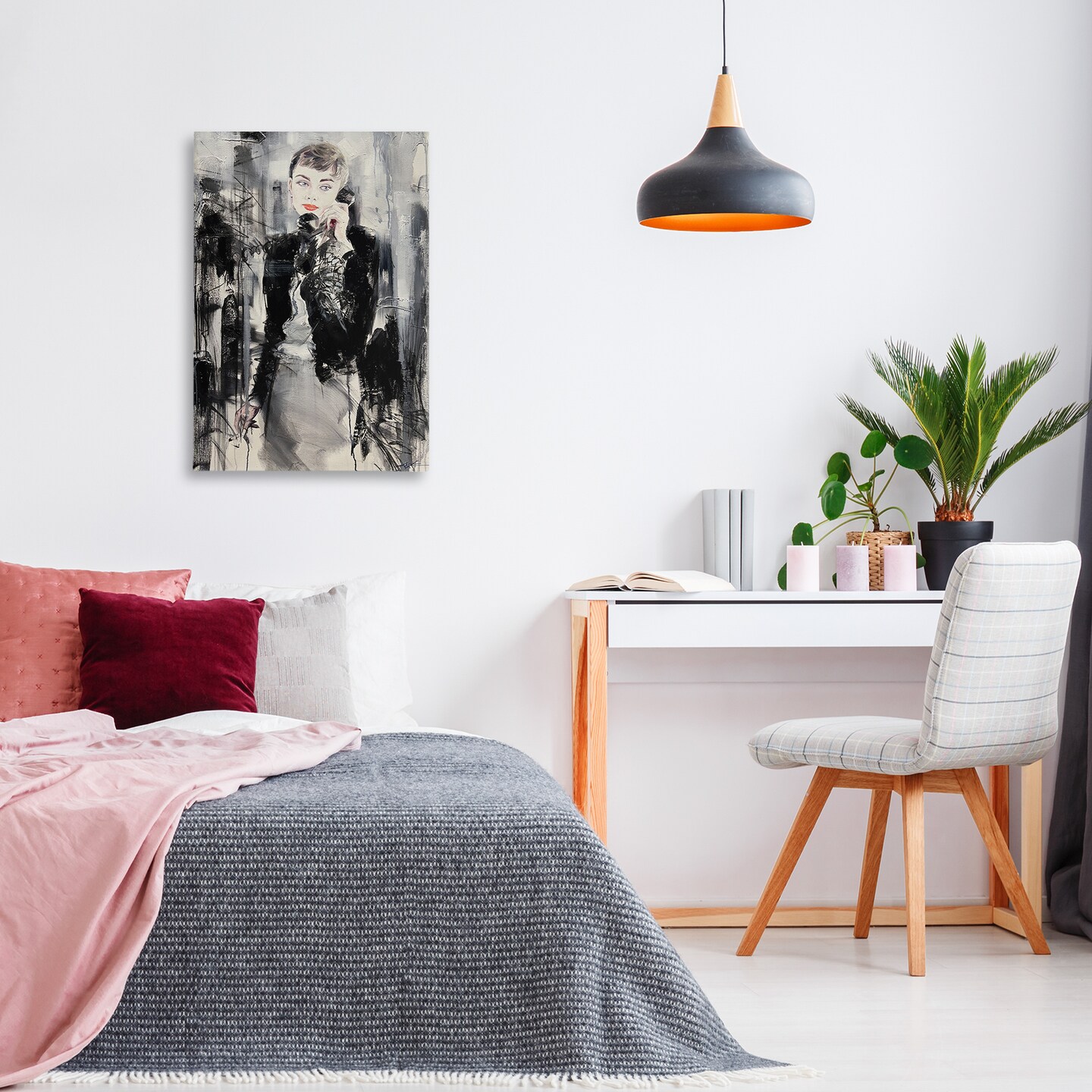 Stupell Industries Classic Beauty Fashionista Canvas Design by Lucille Lee