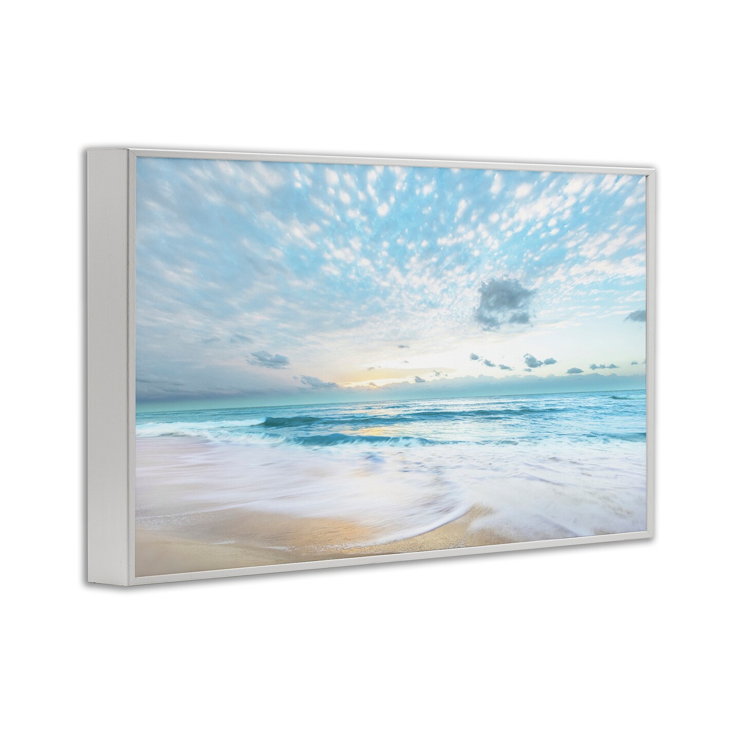 Stupell Industries Sun Bleached Ocean Shore Framed Giclee Design by Danita Delimont