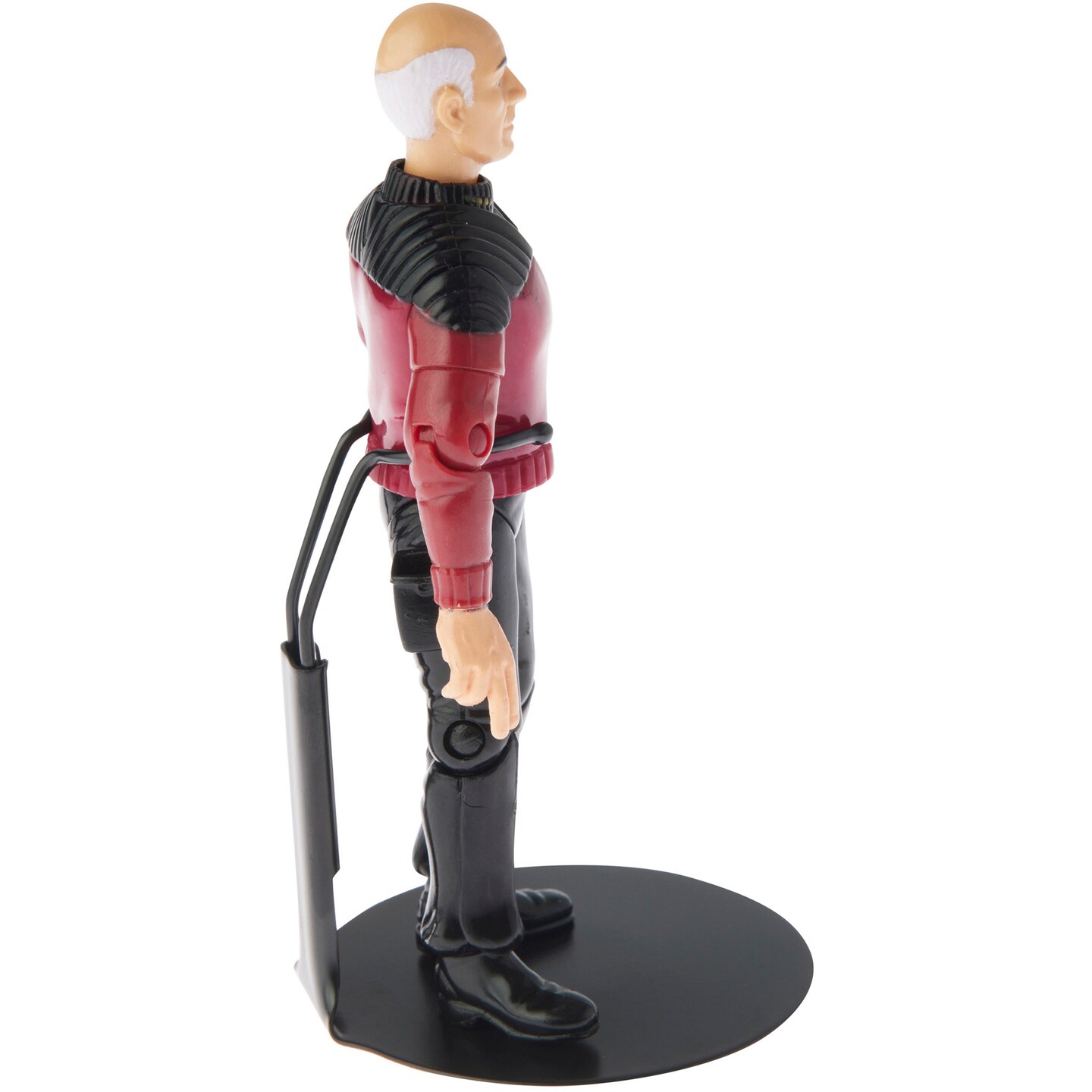 Plymor DSP-25B Black Adjustable Action Figure Stand, fits 4.5, 5, and 5.5 inch Action Figures, Waist is 1&#x22; - 1.5&#x22; wide, 3&#x22; - 3.5&#x22; around