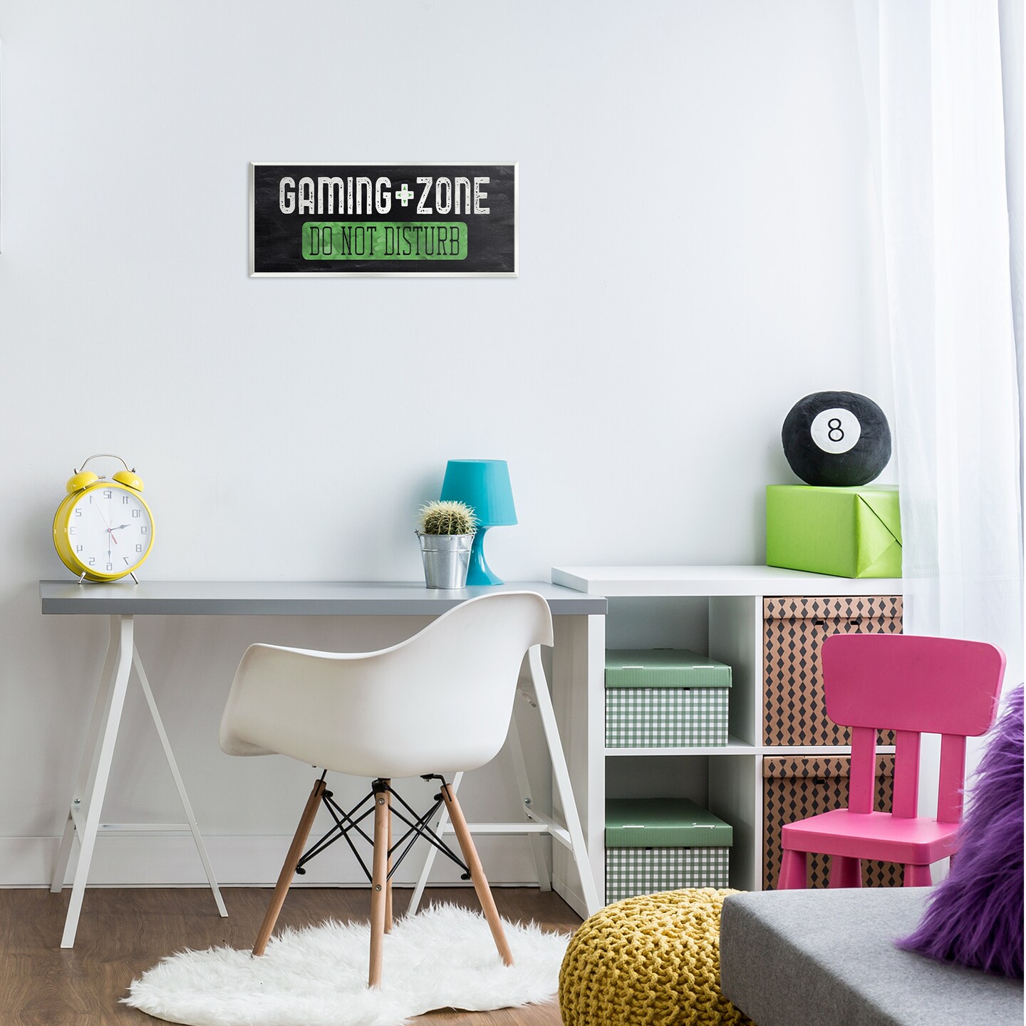 Stupell Industries Do Not Disturb Gaming Zone Wall Plaque Design by CAD Designs