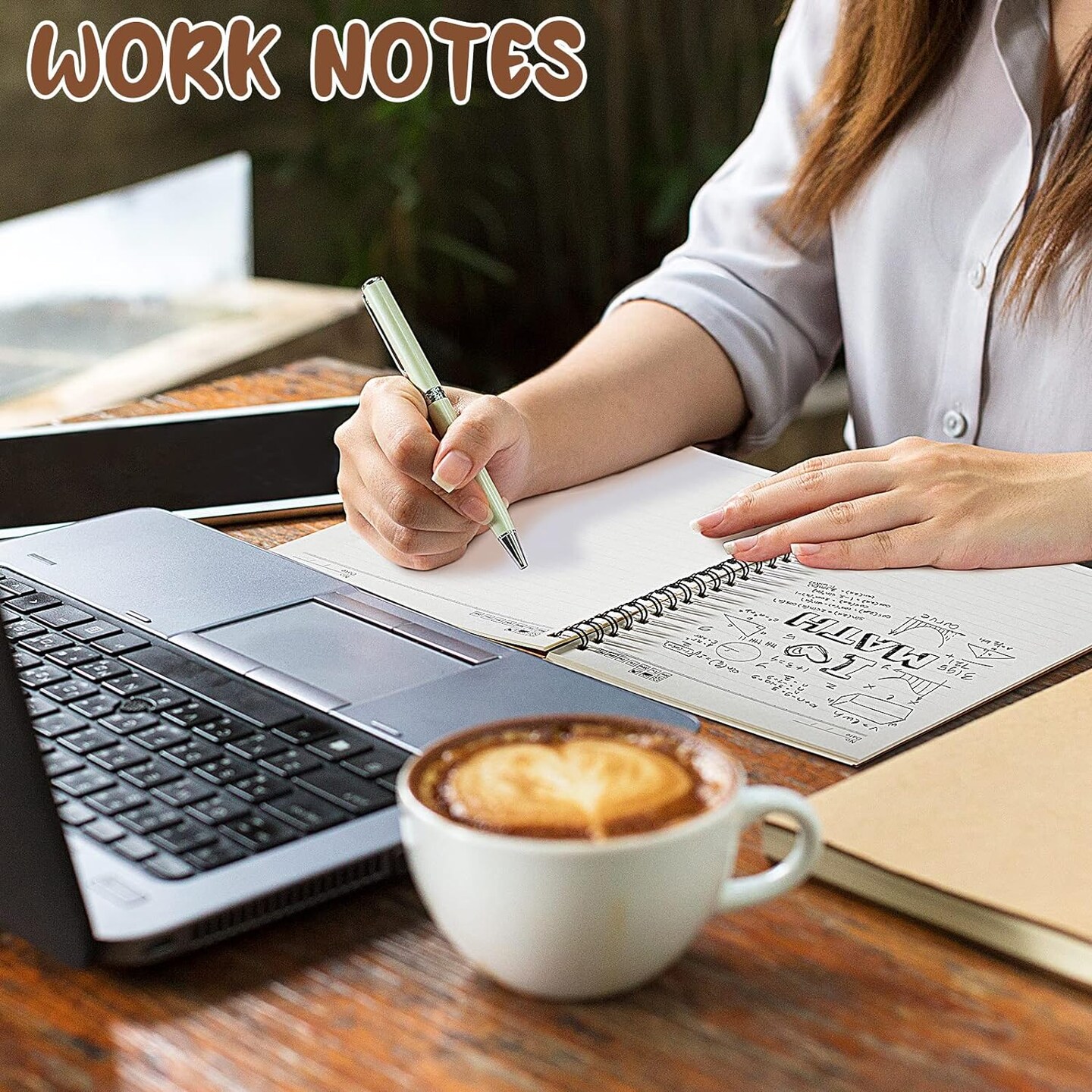 20 Pack A5 Spiral Notebook College Ruled Spiral Notebook Bulk 5.5 x 8.3 Inch Hardcover Notepads Lined Travel Writing Journal Notepad, 50 Sheets 100 Pages